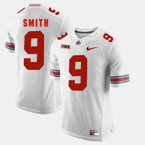 Ohio State Buckeyes Devin Smith Men's #9 Game Alumni White College Football Jersey 2404GSVD8